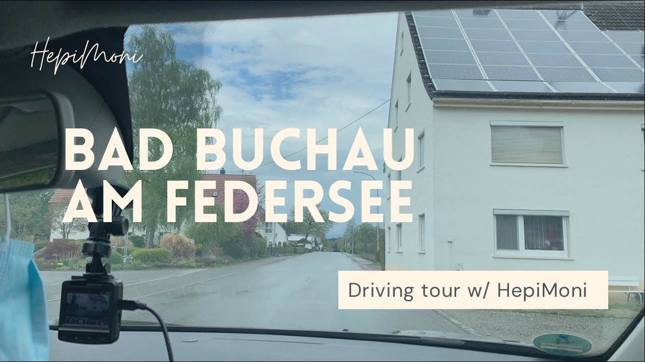 Driving Tour during lockdown 2021 | Bad Buchau am Federsee | Germany @germanytourism
