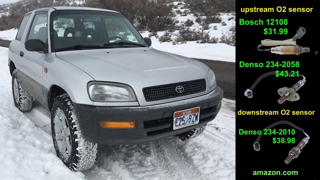 Замена каталитического нейтрализатора и кислородного датчика Toyota RAV4 1997 года (эпизод 9)