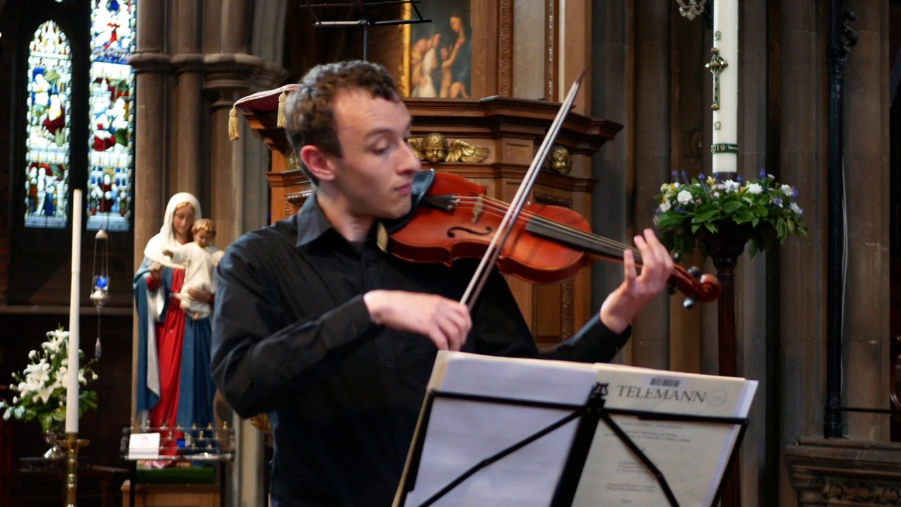 Leclair Deuxiéme récréation de musique - Chaconne performed by Ensemble Échos