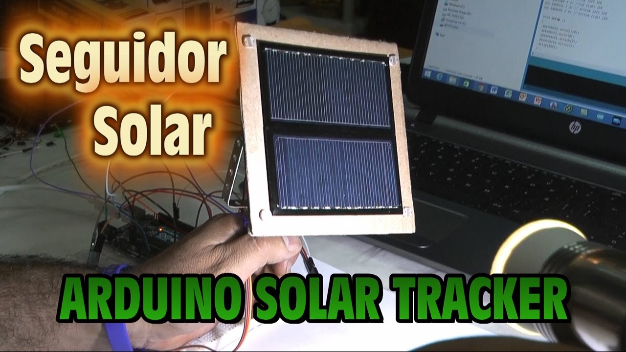 Seguidor Solar - Arduino Solar Tracker - Construccion paso a paso