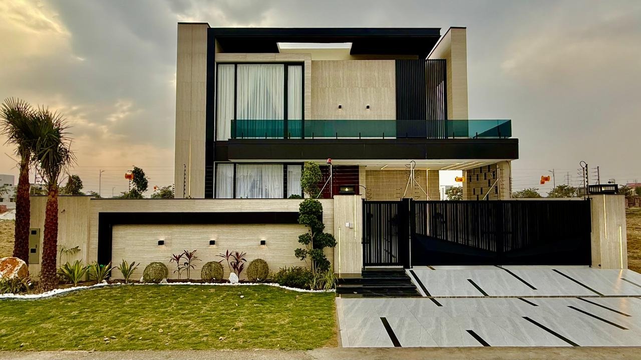 1 Kanal Brand New Modern House for Sale in Y Block Phase 7 DHA | 5 Bed Luxury Home | 11.90 Crore