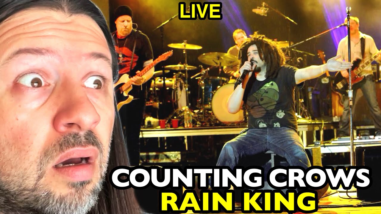 COUNTING CROWS Rain King LIVE | REACTION