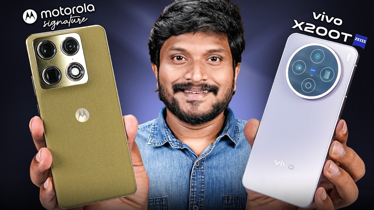 motorola Signature vs vivo X200T 🔥 Camera &bull; Gaming &bull; Battery &bull; Display | BEST Under ₹60K ?