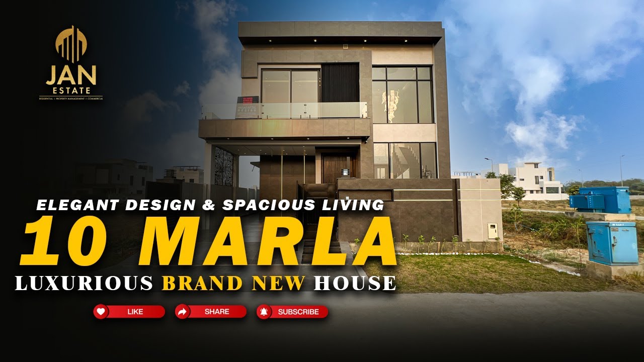 10 Marla LUXURY House For Sale You Won't Believe The Features!