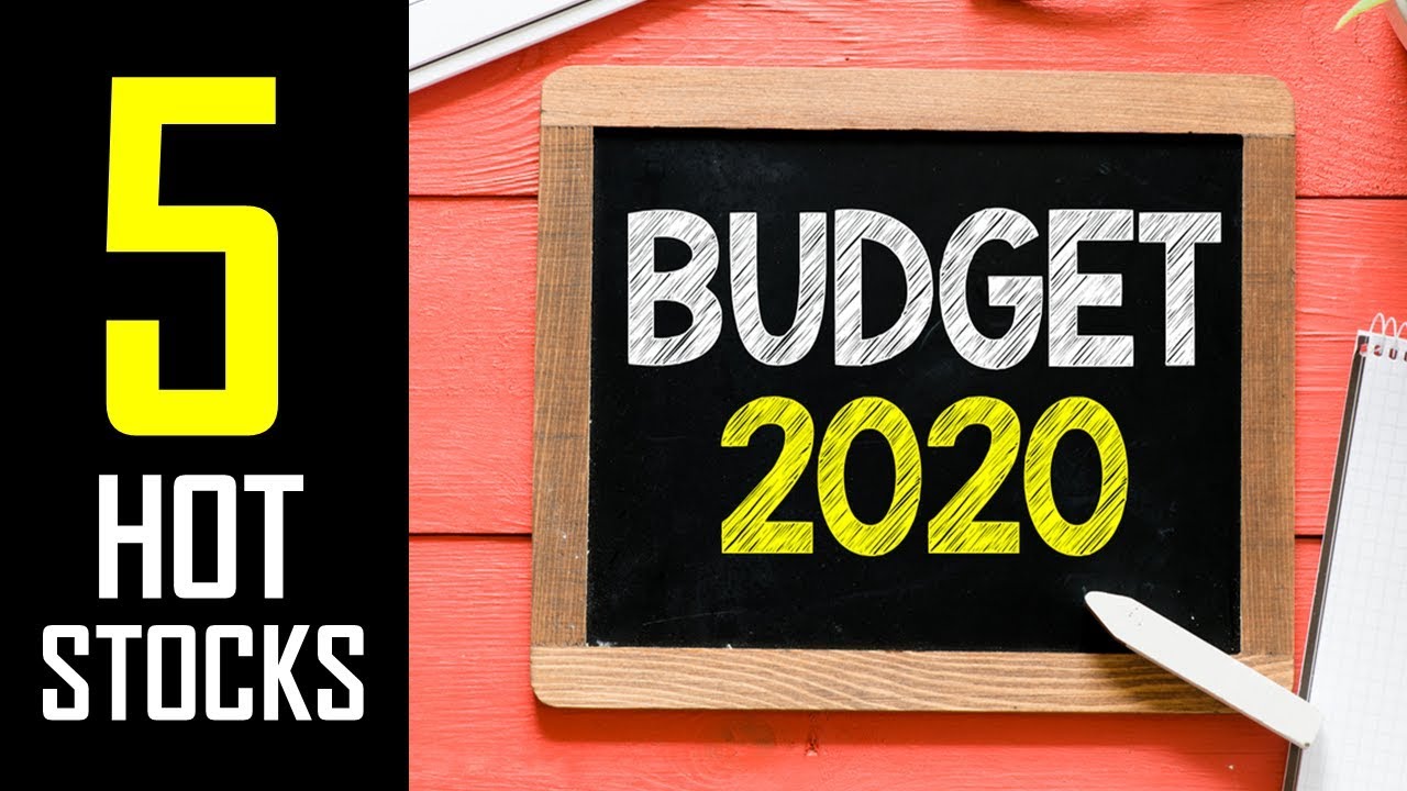 #Budget2020 | Union Budget 2020 | 5 Hot Stocks to BUY | 2020