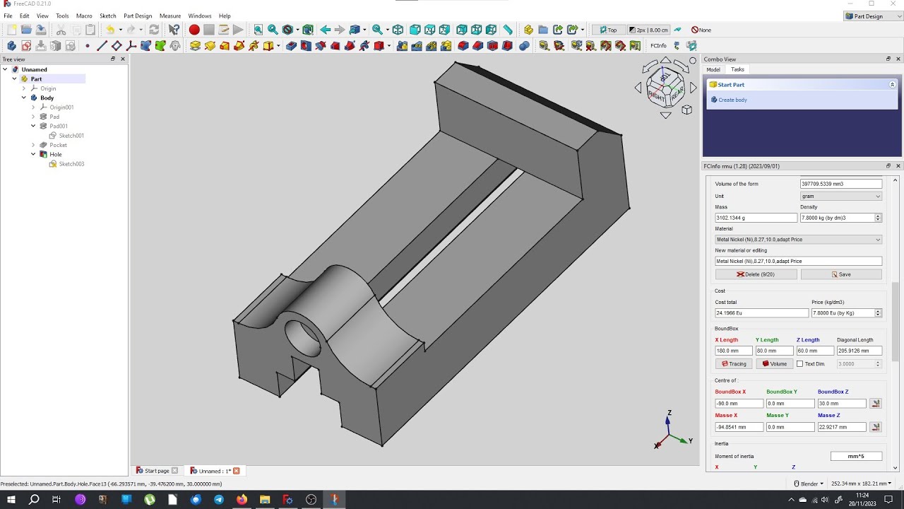 FreeCAD Challenge 04