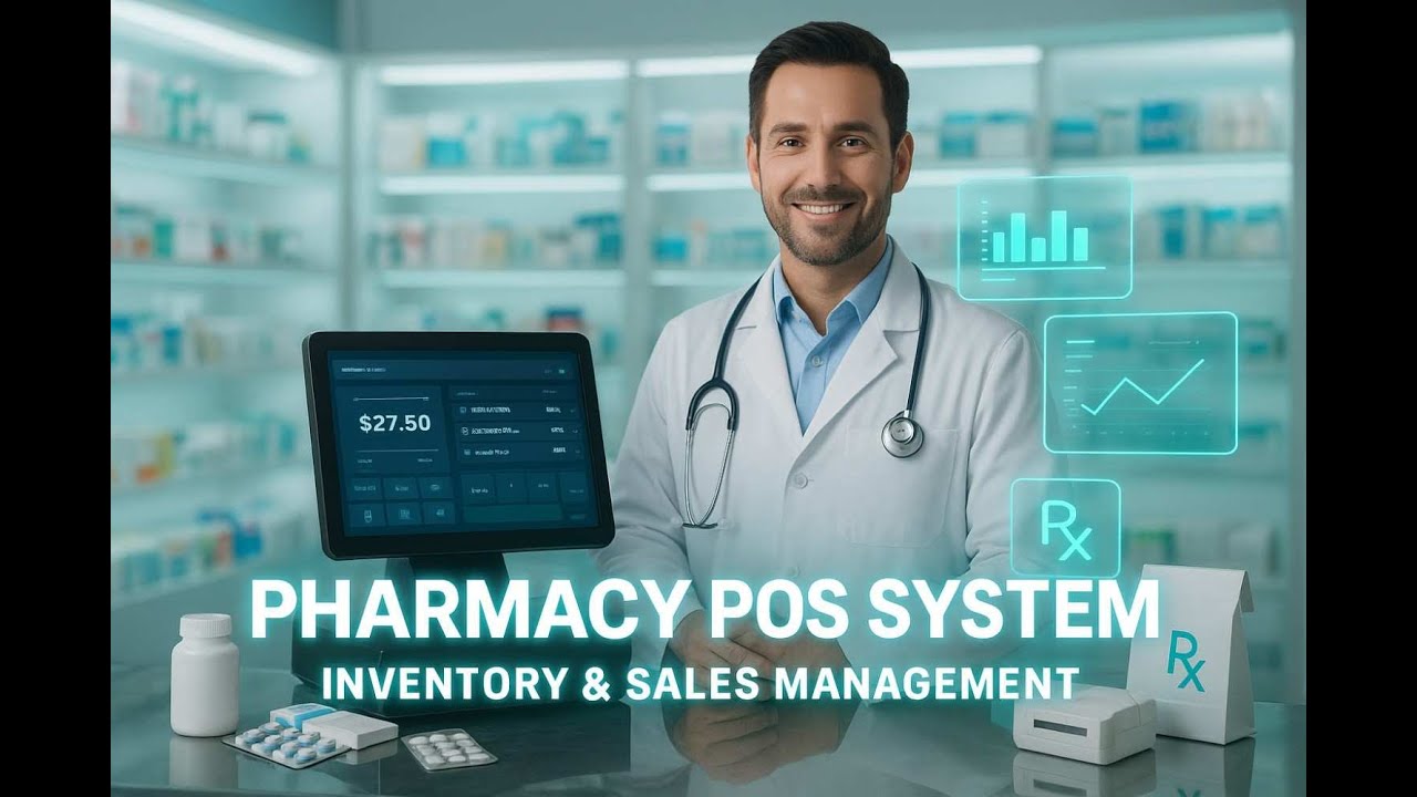 Complete Pharmacy POS & Inventory System | Real-Time Stock, Expiry Tracking & Sales