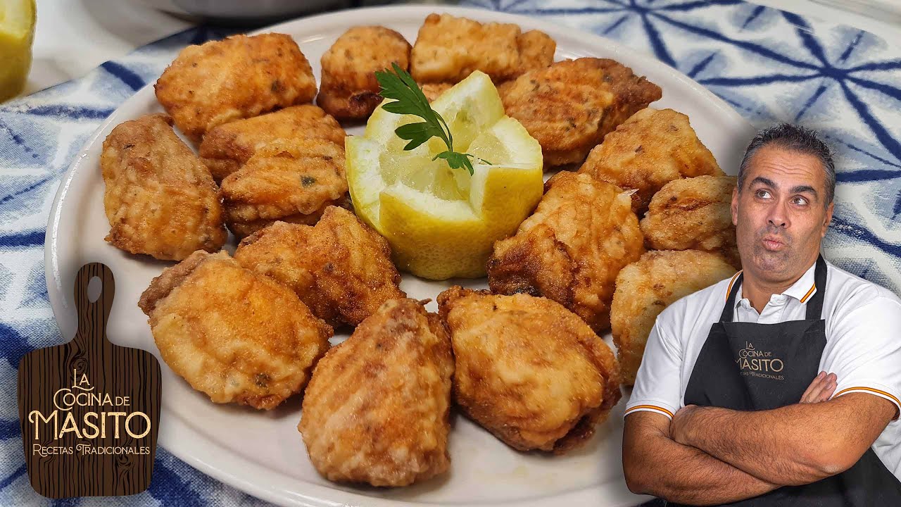 Una de las mas FAMOSAS tapas de ANDALUCIA, el CAZON o bienmesabe en adobo