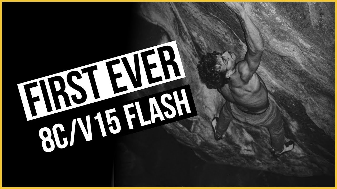 Yannick Floh&eacute; becomes the first person to flash 8C/V15