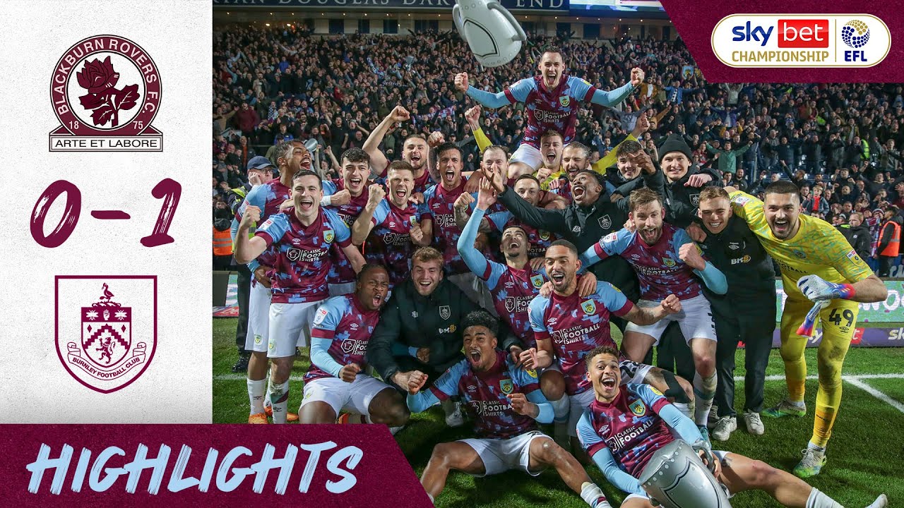 CHAMPIONS AT EWOOD! | HIGHLIGHTS | Blackburn Rovers 0 - 1 Burnley