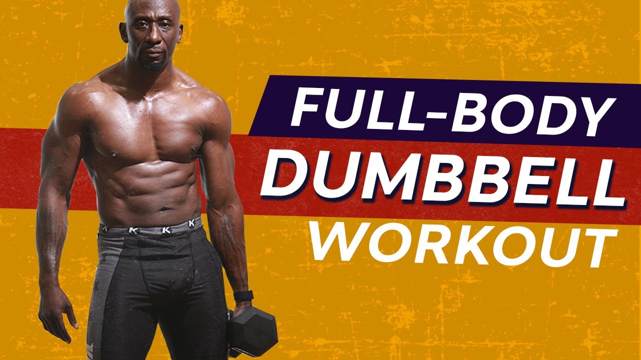 Full-Body Dumbbell Workout - Home HIIT Workout
