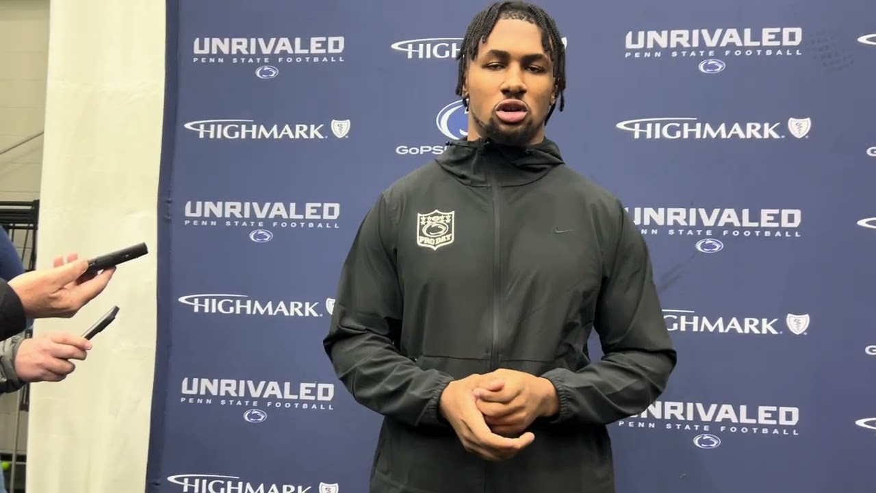 Игрок команды Penn State по американскому футболу Николас Синглтон о том, что он почувствует, ког...