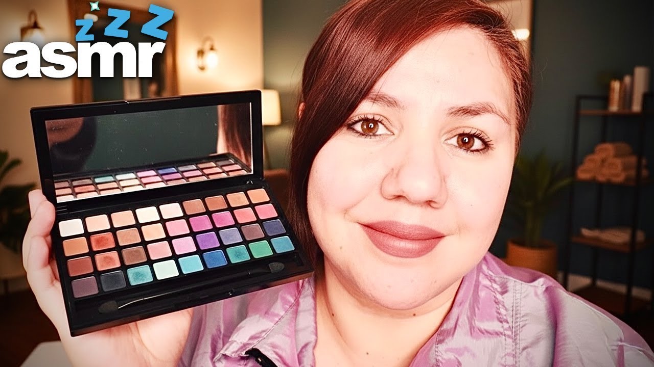 ASMR Roleplay Te Maquillo y Reviso Tus Nervios Craneales para Dormir Profundo