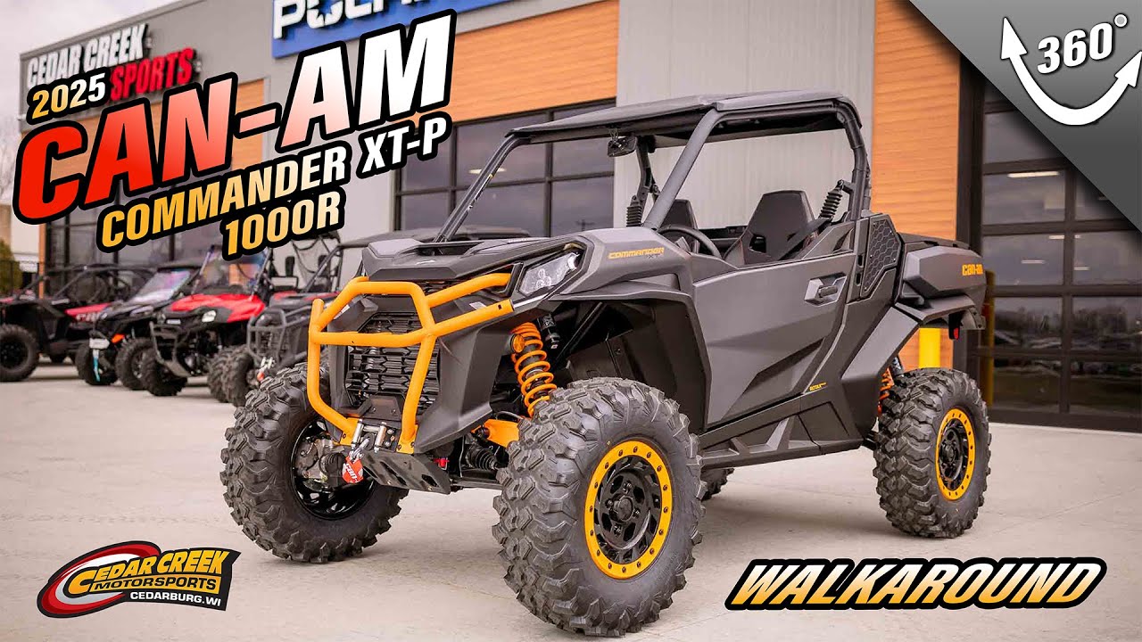 Walkaround | 2025 Can-Am® Commander XT-P 1000R