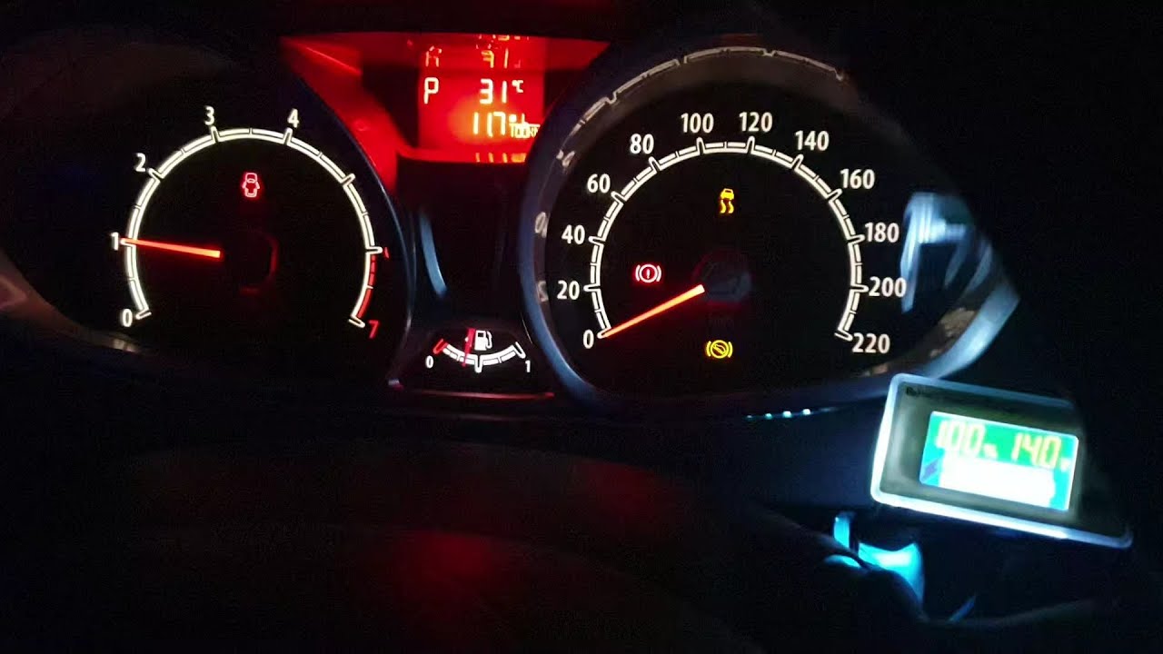 ปัญหาไฟโชว์และสาเหตุของ ford fiesta (เช็คcode p0102)