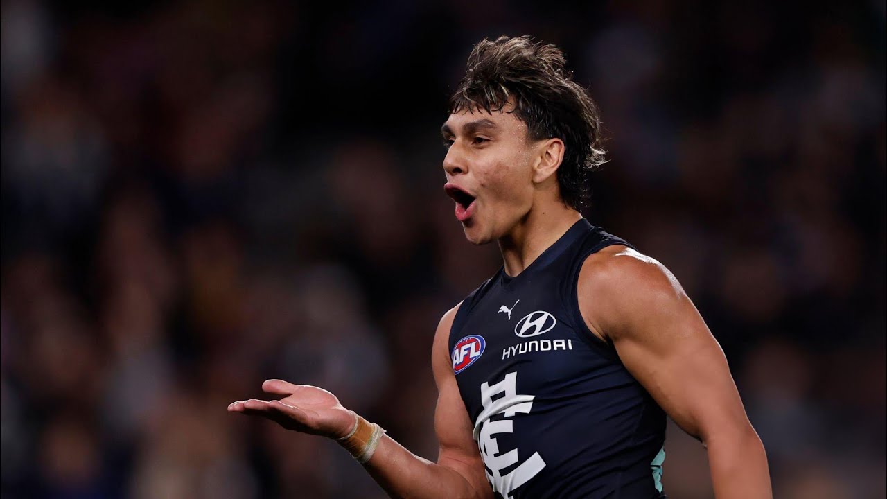 The Best of Jesse Motlop - 2024 AFL Home & Away Season Highlights - Carlton Football Club