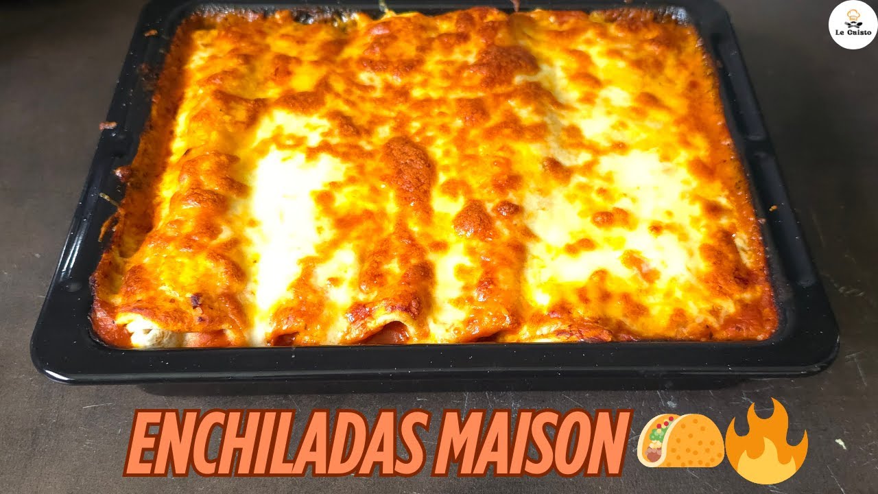 Recette INCROYABLE d&rsquo;Enchiladas au B&oelig;uf 🌮 | Facile, Rapide et Super Gourmand !