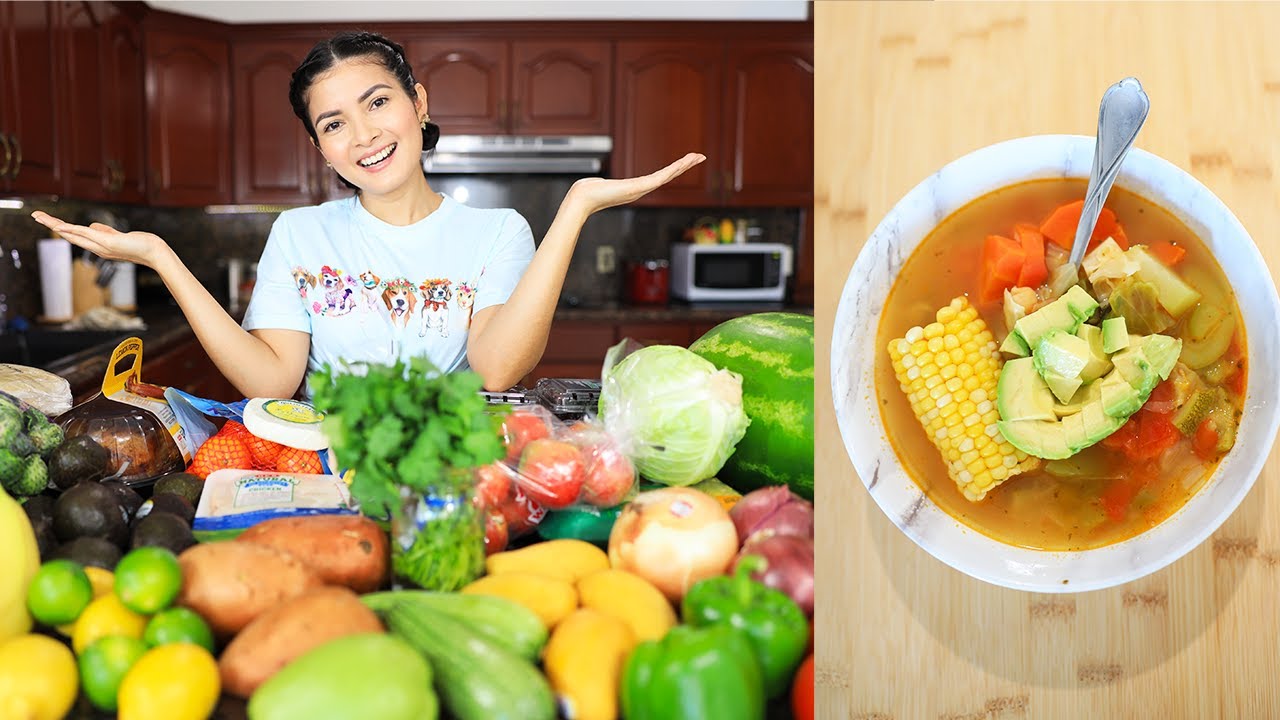 COMPRAS DEL SUPERMERCADO | RECETA DE SOPA PARA ADELGAZAR |  Bessy Dressy