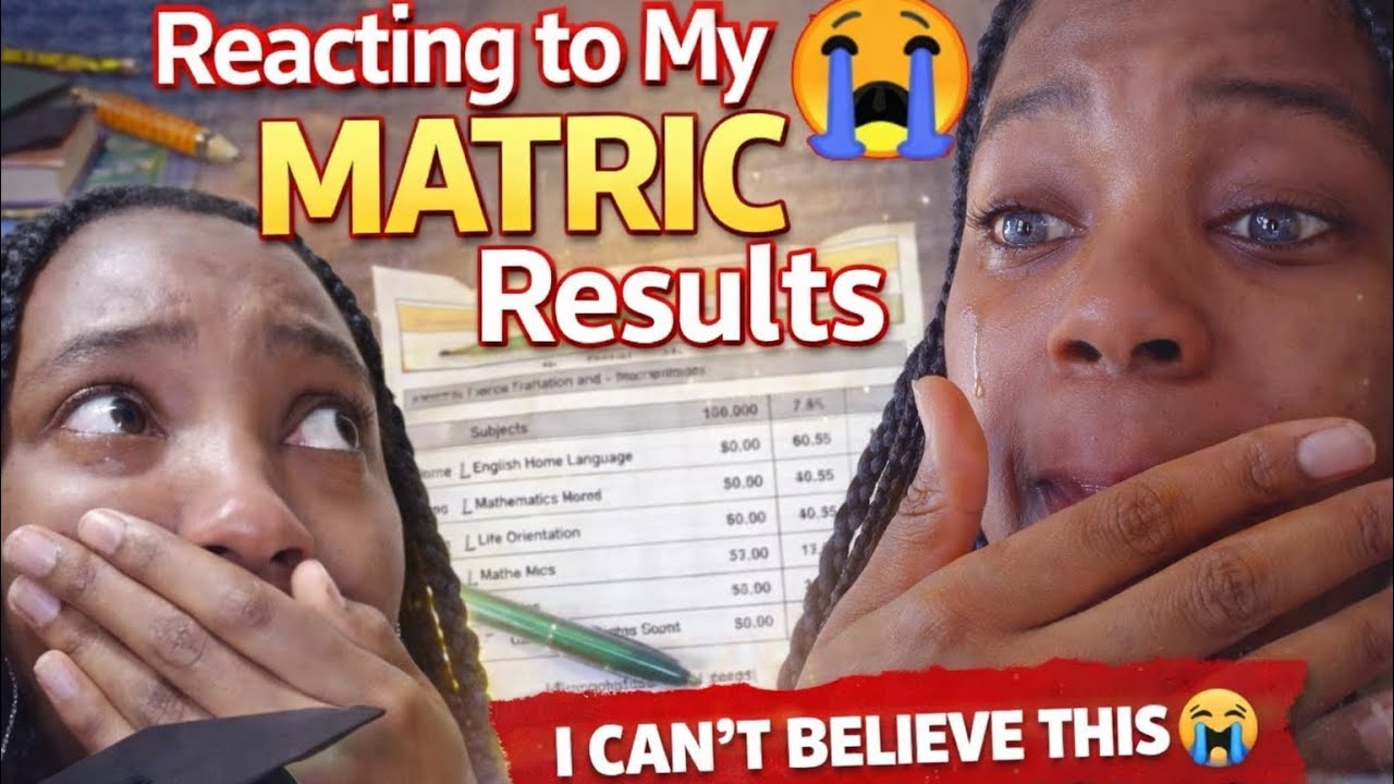 REACTING TO MY MATRIC RESULTS| BACHELORS PASS + 4 DISTINCTIONS 🤭❤️|South Africa