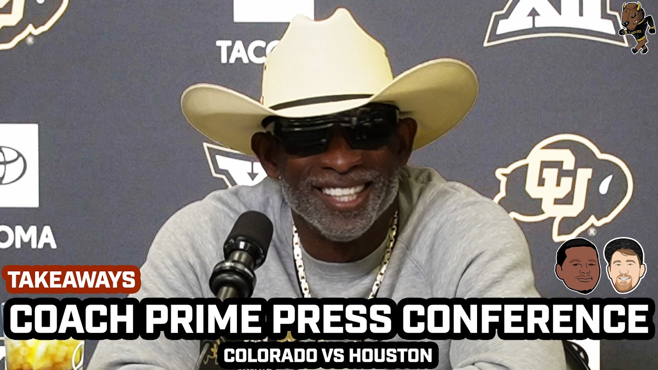 Coach Prime on Ryan Staub Starting RUMORS & More Before Game vs Houston | Press Conference Takeaways