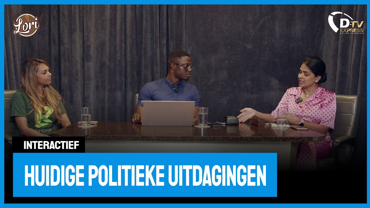 💬 INTERACTIEF • Met Maya Parbhoe en Aashna Kanhai over de ontwikkeling van Suriname.