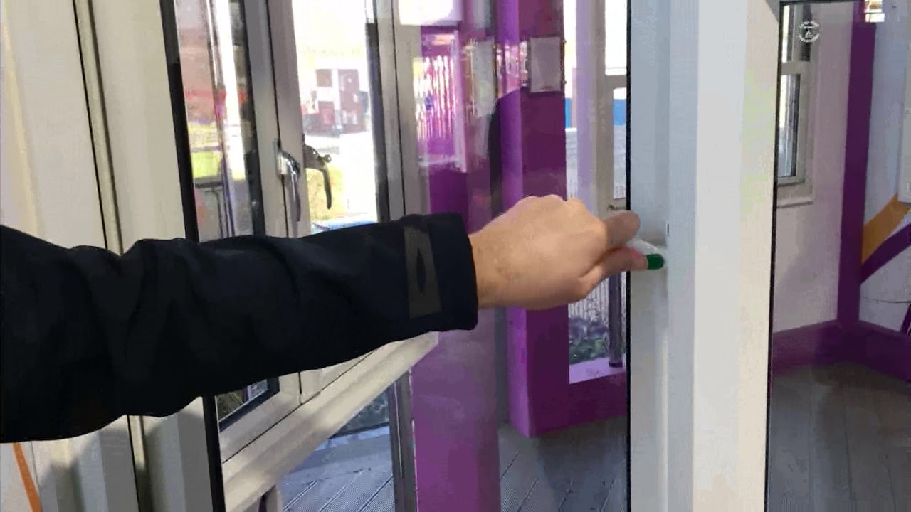 Fire Escape Hinge Operation Video