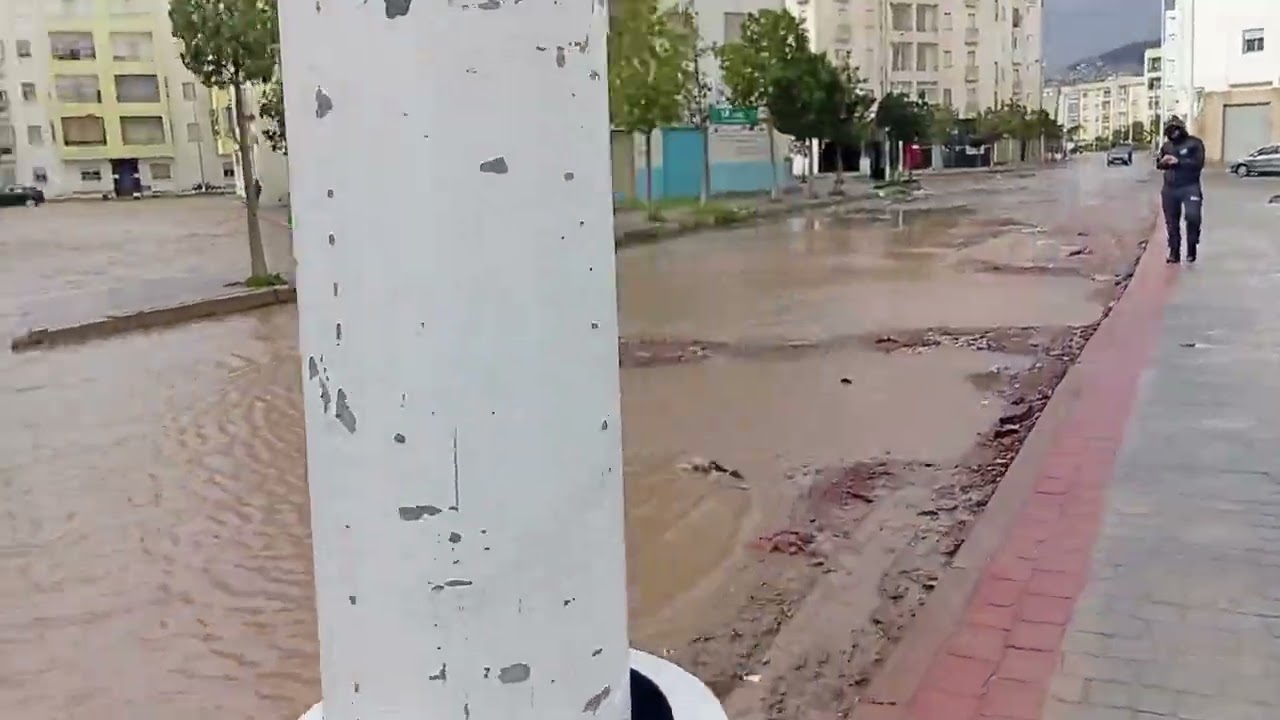 ياربي السلامة 😱 تطوان تغرق