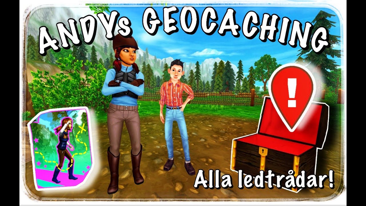 Andy's Geocaching! ALLA platser + ledtrådar! // Star stable