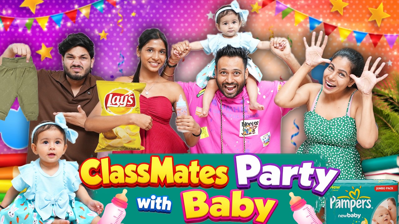 Classmates Party with Baby 👶 | BakLol Video