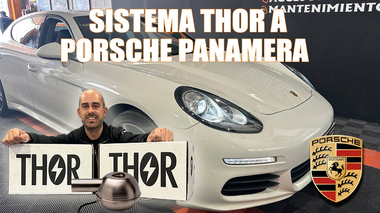 INSTALAMOS sistema THOR a este PORSCHE PANAMERA | Tamscar Audio