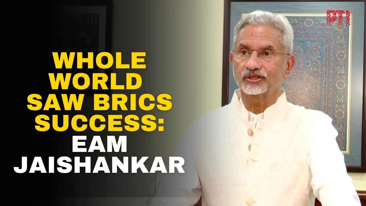Whole world saw BRICS success; we forged consensus amid polarized world: EAM S Jaishankar