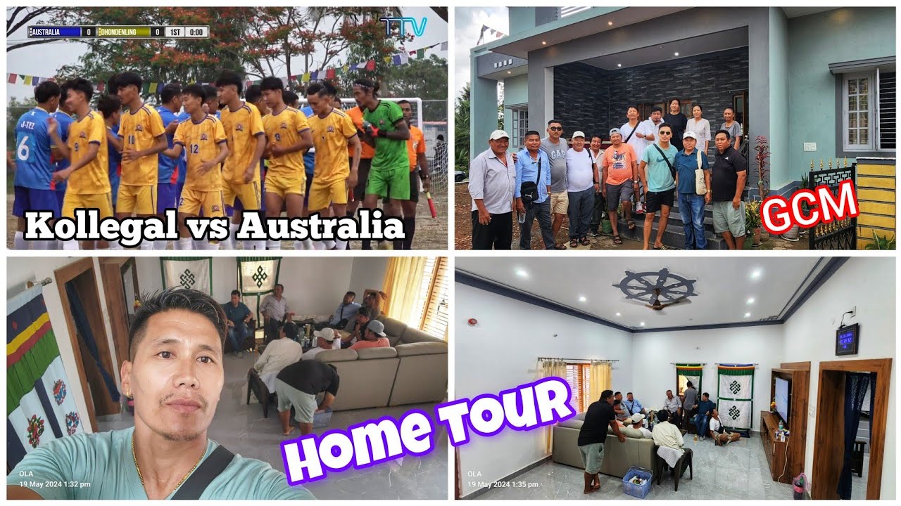 GCMGC Hunsur 2024 || Home Tour 🏡|| Kollegal VS Australia || Tibetan YouTuber || Tibetan Vlogger