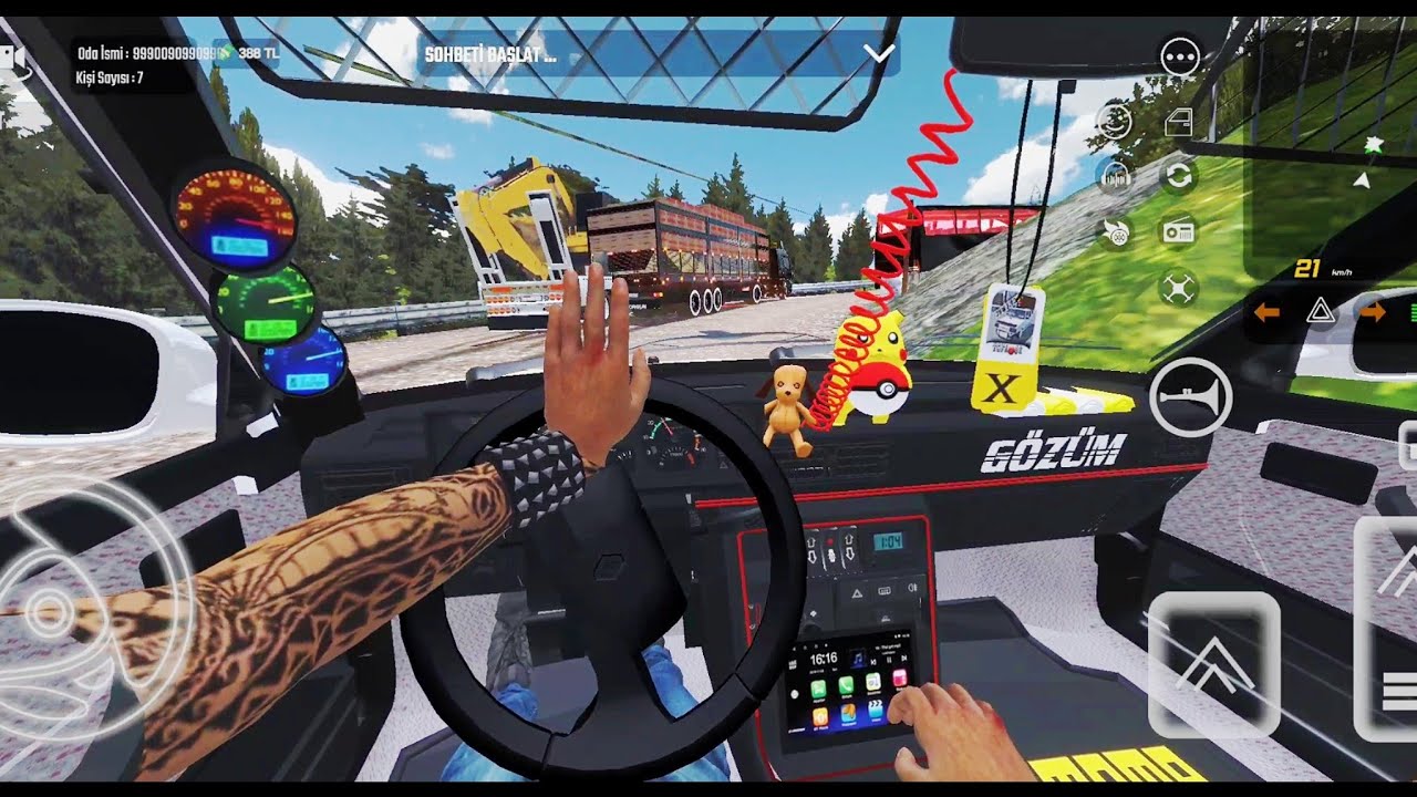 🚘Etiket Tofask MULTIPLAYER Gameplay ✅️  Renault 12 🚦 City gameplay with other players