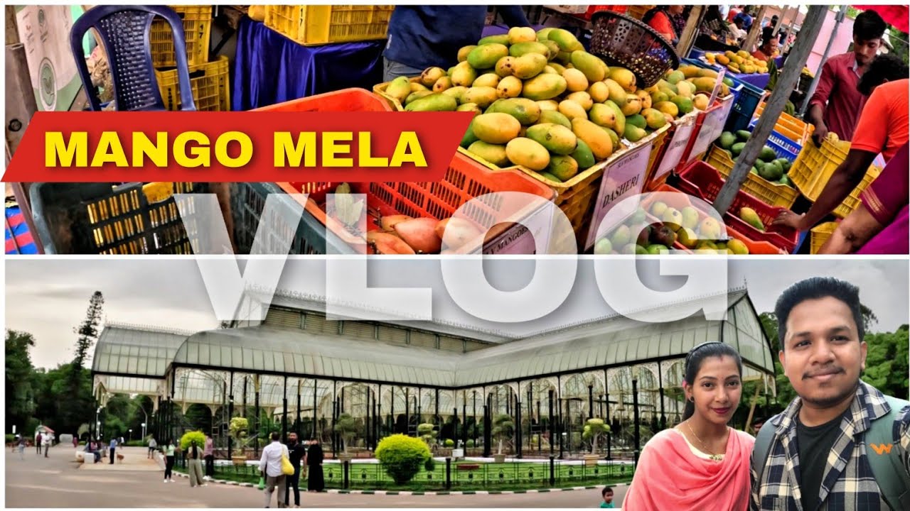 Exploring Bangalore's MANGO MELA and LalBagh Botanical Garden | Travel VLOG 2023