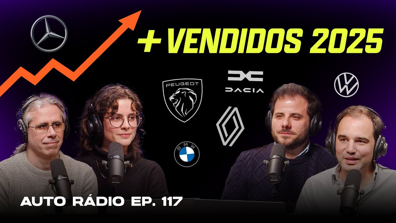 Os 50 carros MAIS VENDIDOS em Portugal | Auto Rádio EP. 117