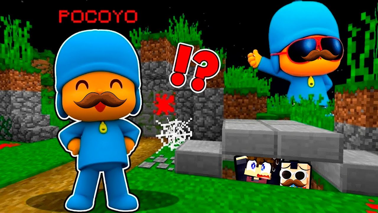 JAMAIS POCOYO ne nous TROUVERA dans cette CACHETTE sur Minecraft !