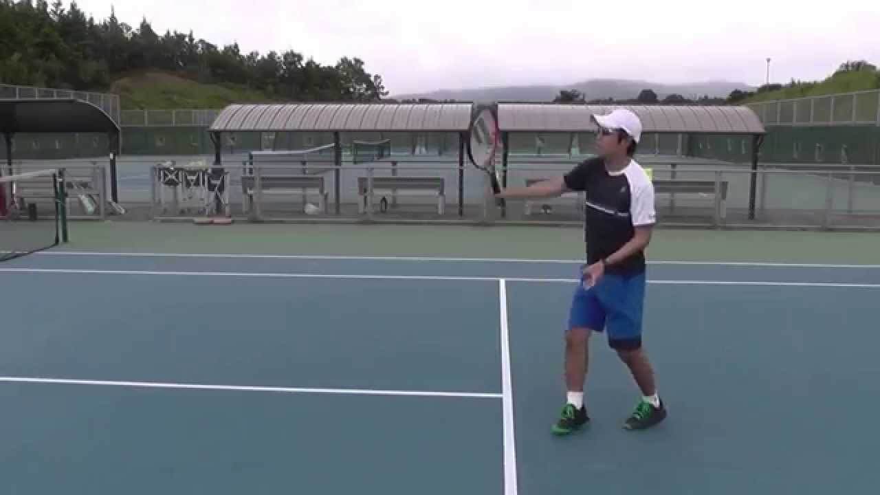 【みんラボ】駒田研究員のミニテニスのコツ（バックハンド）