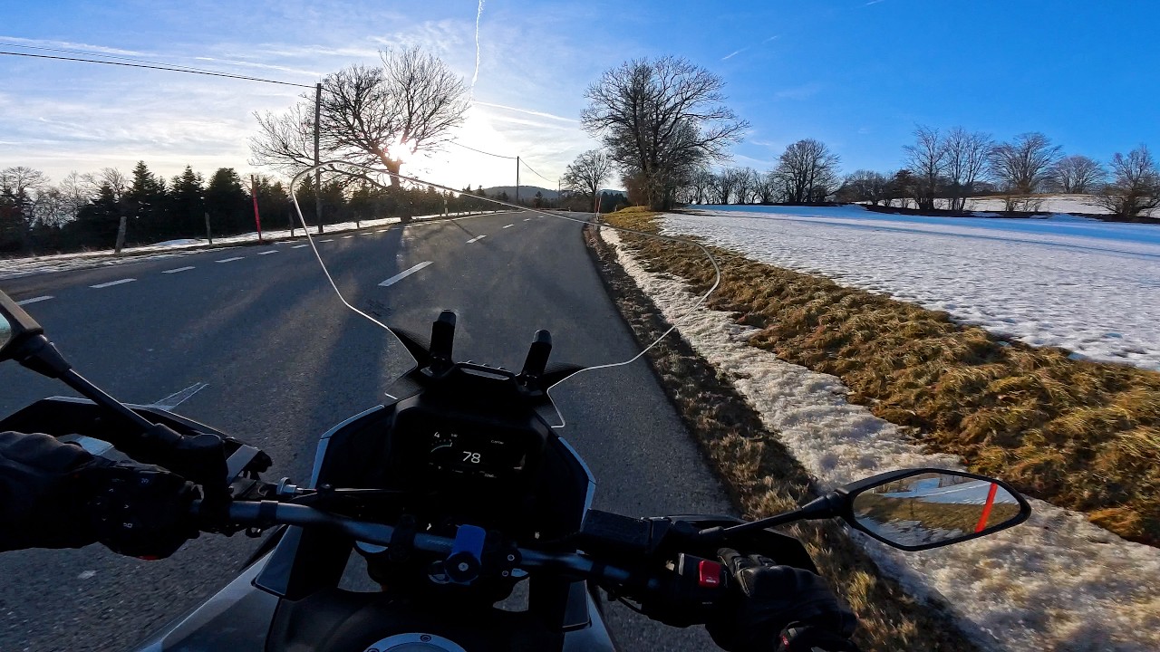 Winter Paradise | YAMAHA Tracer 7 GT + RAW Sound