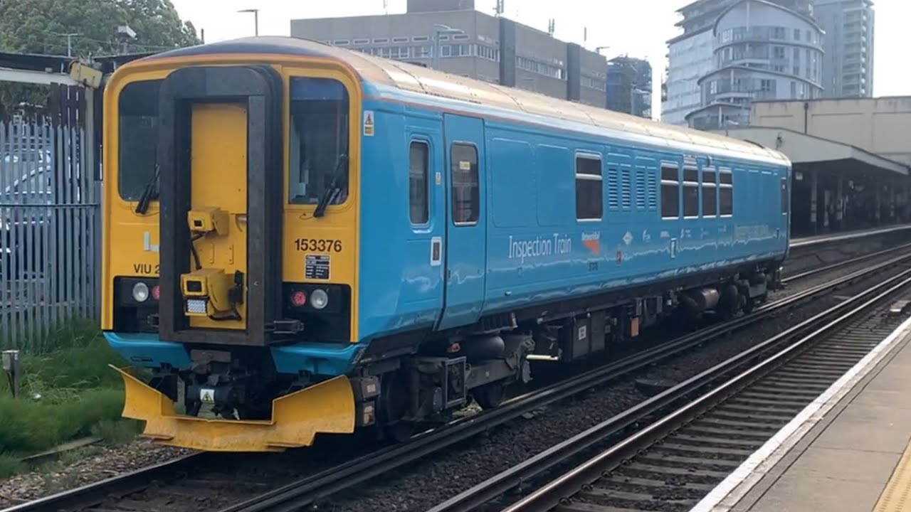 Trains at Woking