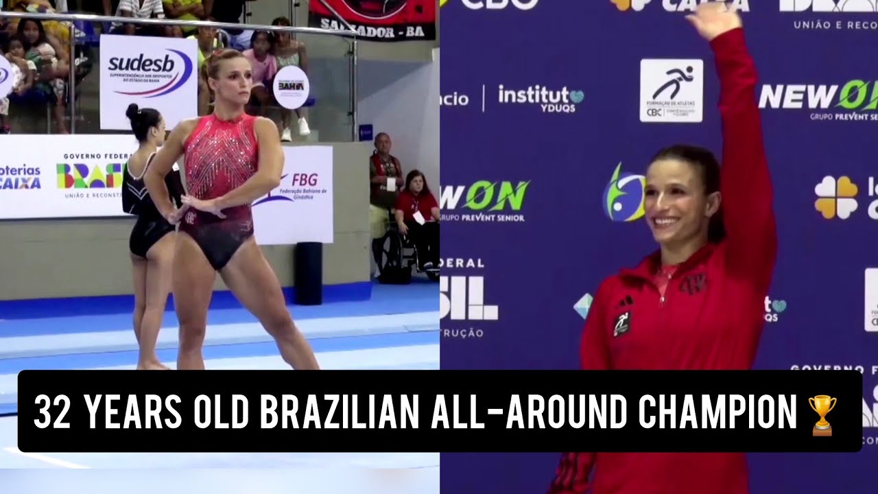 Jade Barbosa 🇧🇷 -🥇 All-around Champion - 2023 Brazilian Championships