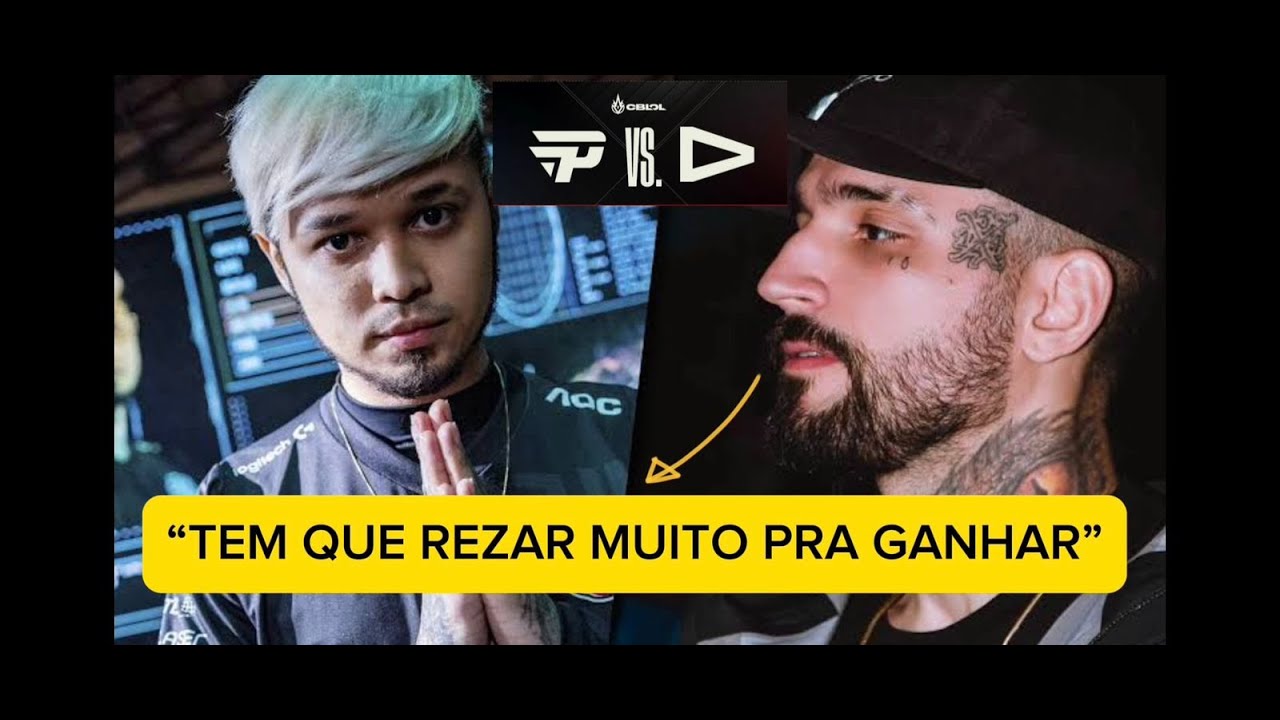 Brtt REAGINDO A PAIN E LAUD! 1&ordm; SPLIT DO CBLOL 2024 !