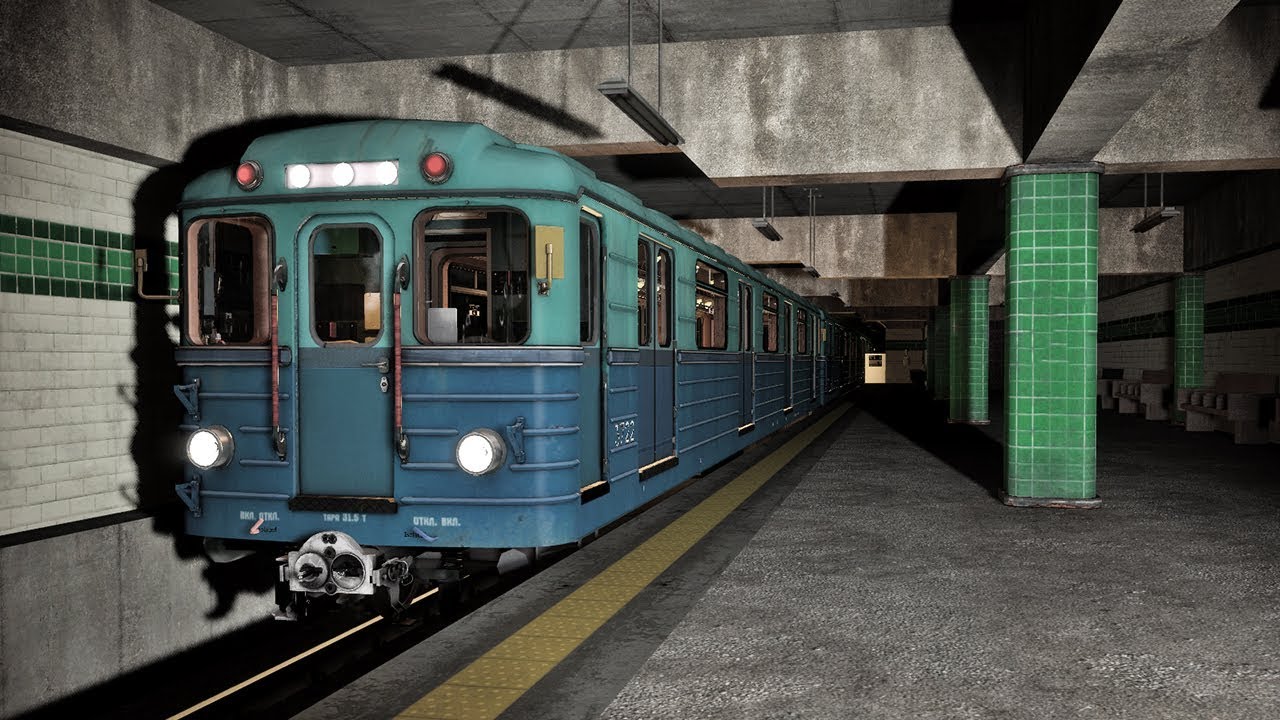 ПРОНИК НА ЗАБРОШЕННУЮ СТАНЦИЮ! ПОЕЗДКА НА ЕМА-705 ДО БРАТЕЕВО - GARRY'S MOD METROSTROI