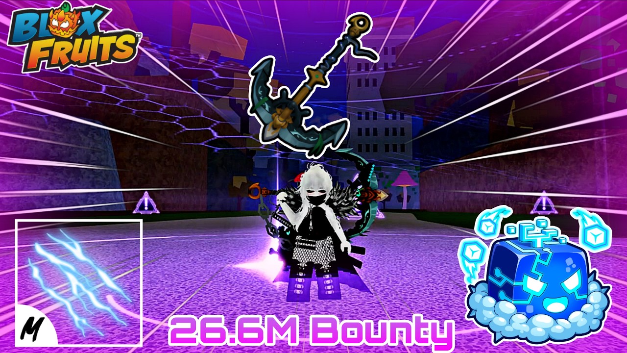 『Electric Claw + Control』 Blox Fruits CONTROL Combo & Bounty Hunting!