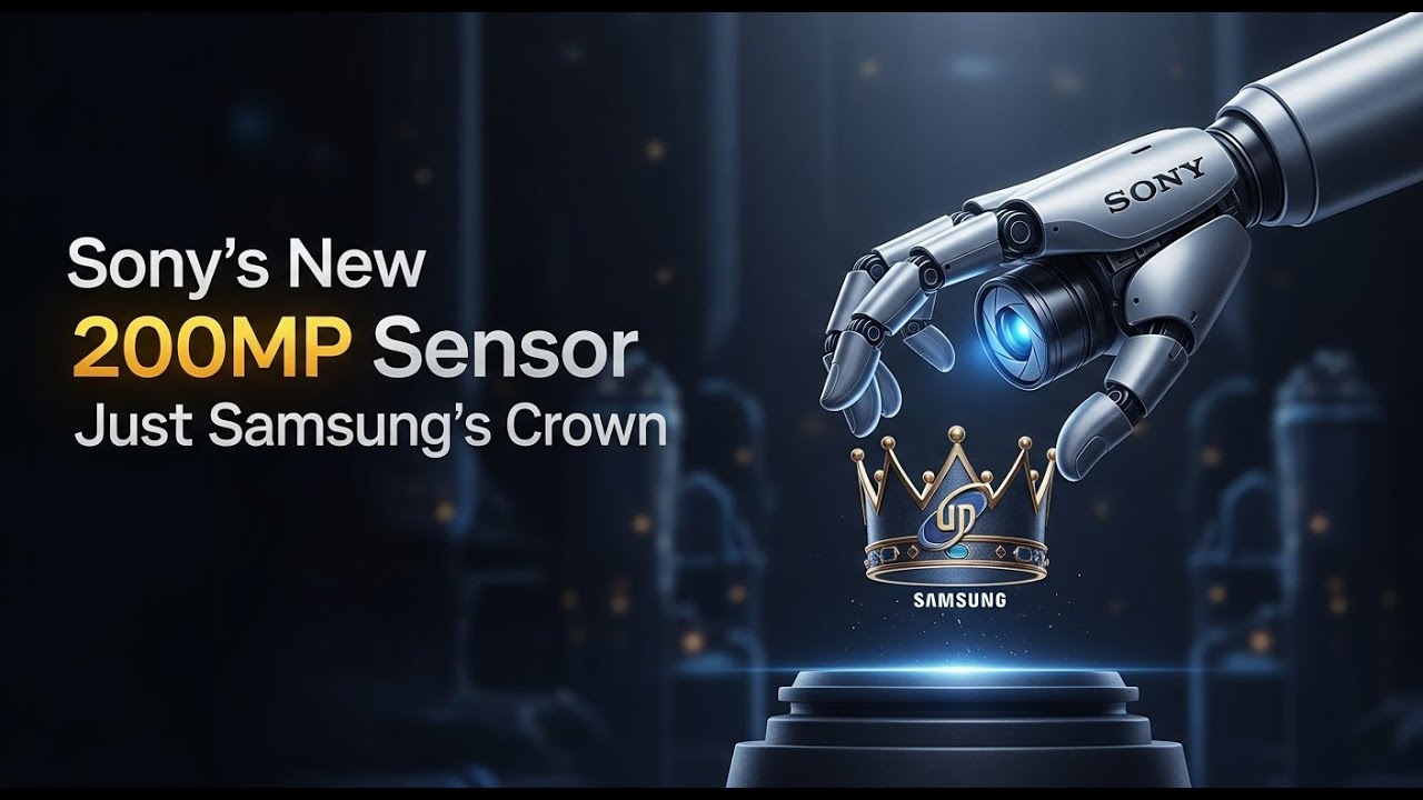 Sony&rsquo;s New 200MP Sensor Just Stole Samsung&rsquo;s Crown.