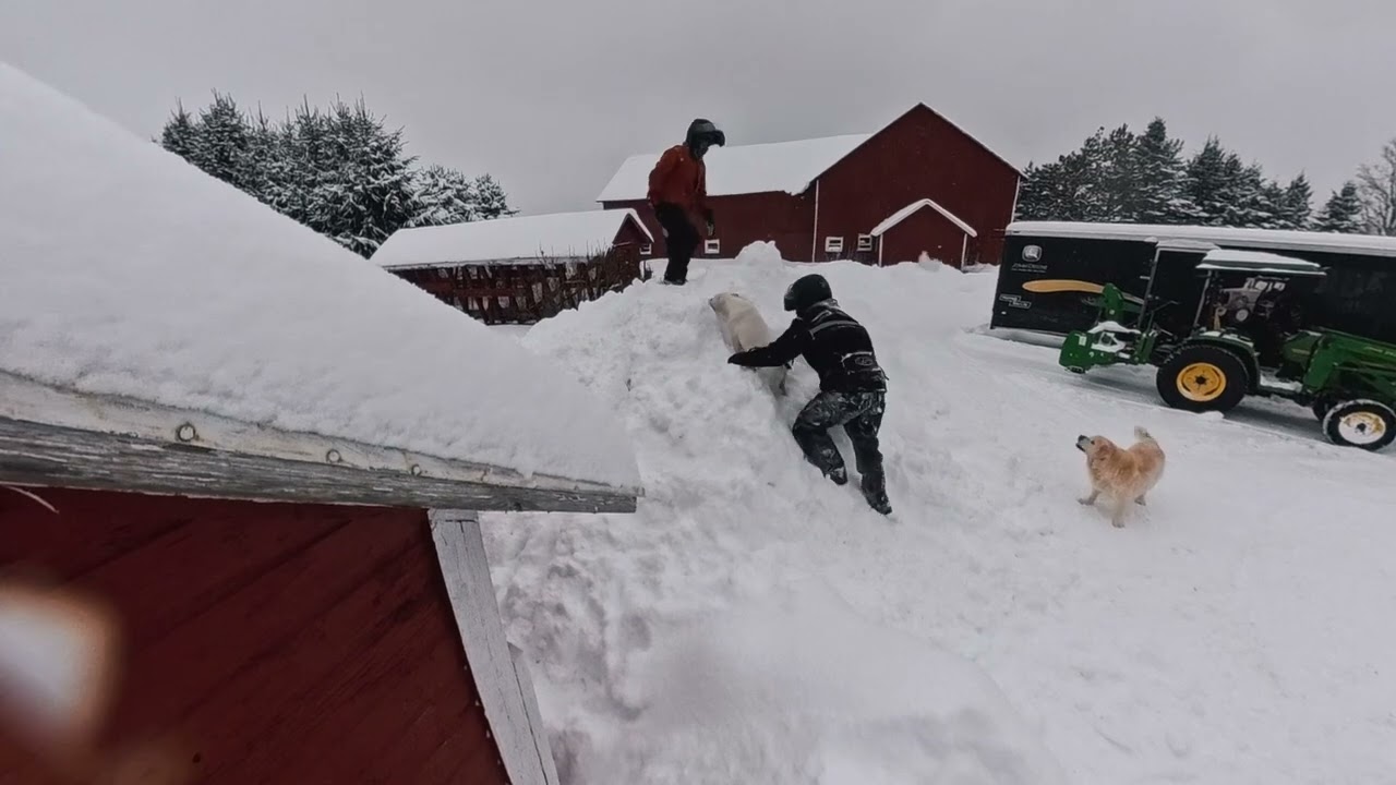 Riding Snowmobile Trails Northern Michigan