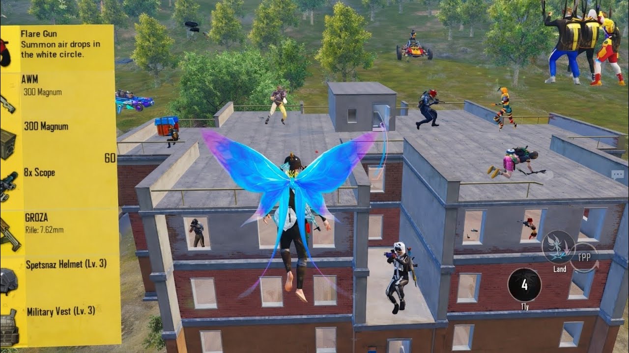 BGMI Crazy Rooftop Fight 😱 | High Kill Gameplay | T7 Karthi YT