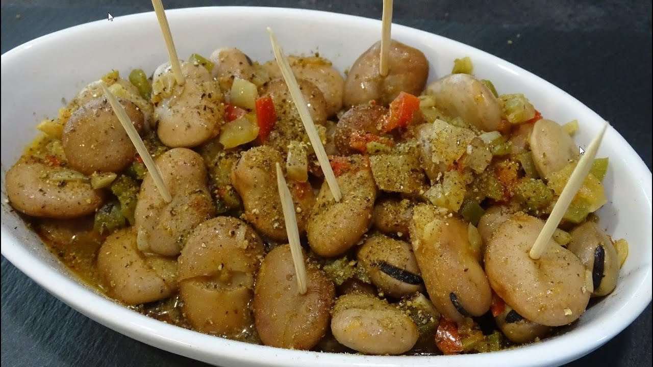 TAPAS DE FÊVES SECHES AU CUMIN