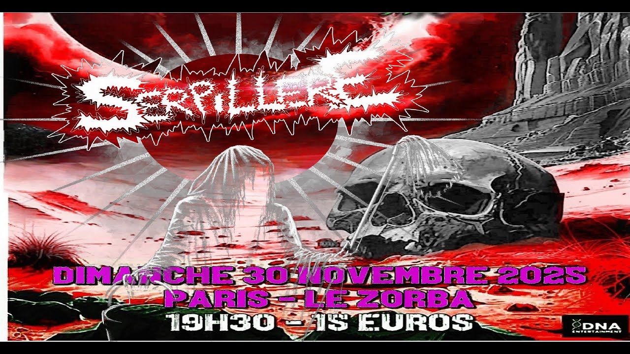 SERPILLERE  (Fr) Live Paris @ Le Zorba 20 10 2025