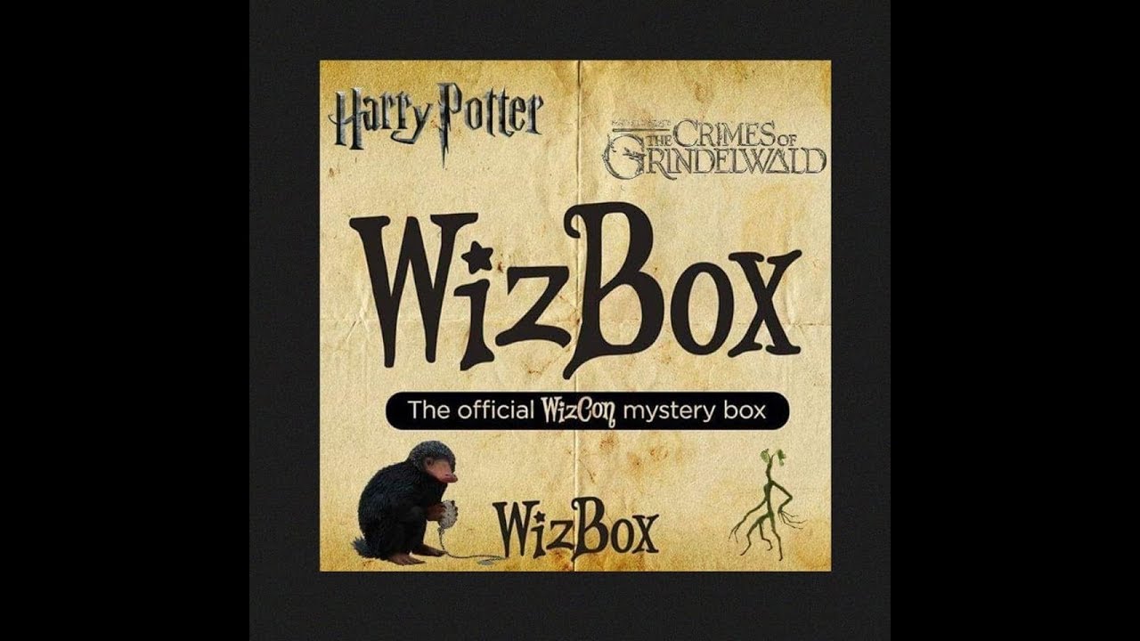 AMAZING NEW BOX!!!  WIZBOX Unboxing Review - March 2019 - Harry Potter - Fantastic Beasts - UK