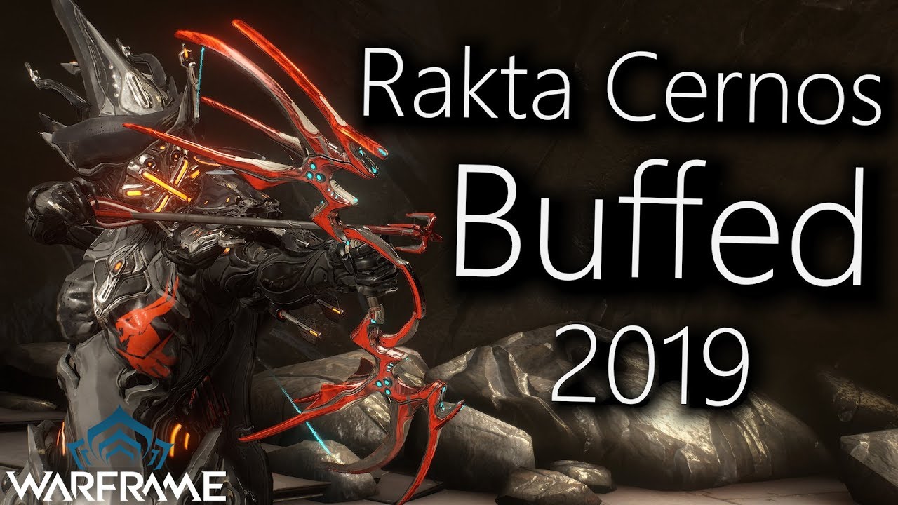 Warframe | Rakta Cernos [Buffed] (3 Forma Build) 2019